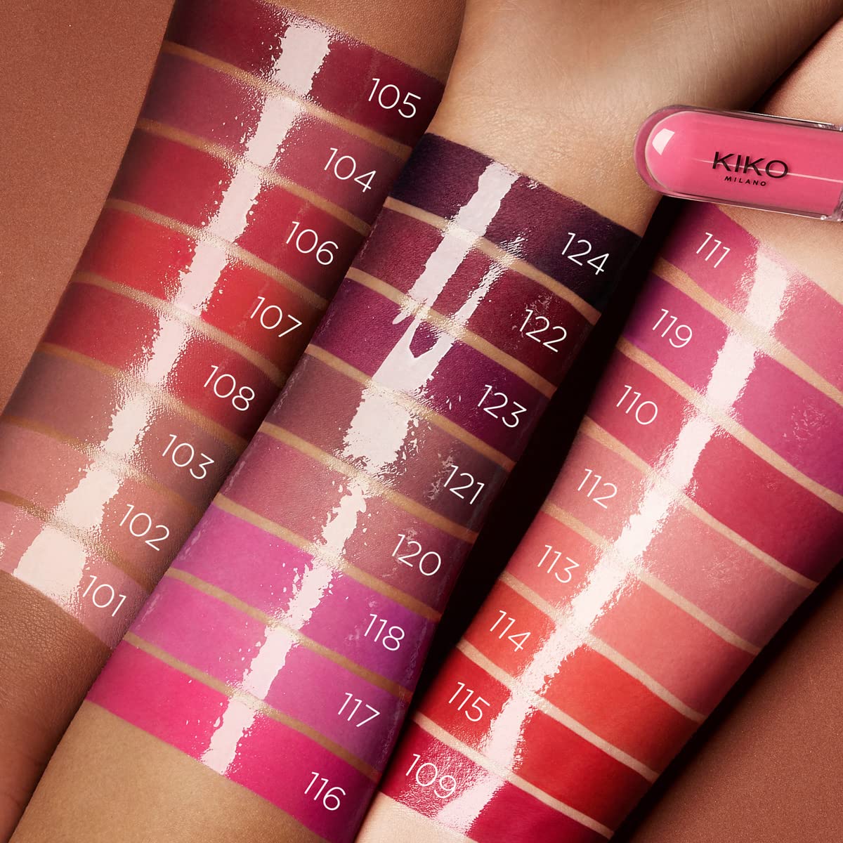 Kiko Milano Unlimited Double Touch 106 | Liquid Lipstick With A Bright Finish In A Two-step Application.Lasts Up To 12 Hours*. No-transfer base Colour.