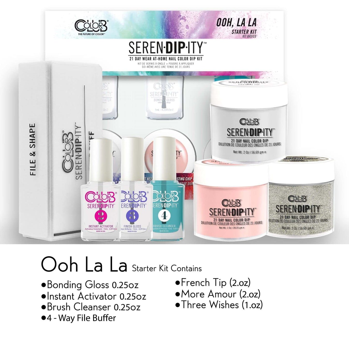 Color Club Ooh La La Serendipity Starter Kit, 0.5 fluid_ounces