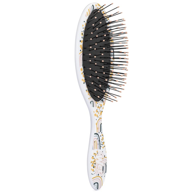 Wet Brush Kids Detangler Hair Brushes - Rainbows - Midi Detangling Brush With Ultra-Soft IntelliFlex Bristles Glide Through Tangles With Ease - Pain-Free Comb For All Hair Types