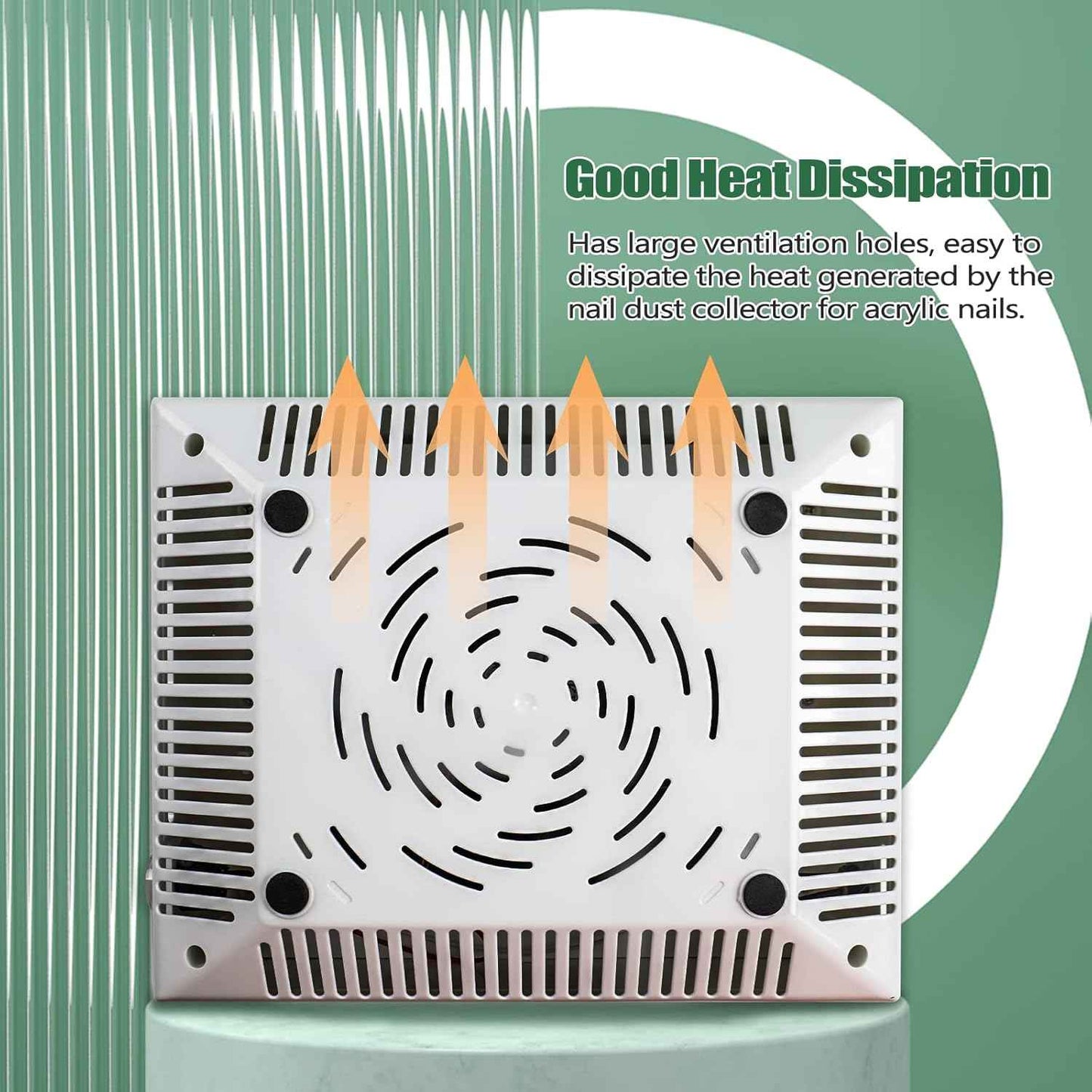 Nail Dust Collector Stand for Professional Nail Care - BQAN