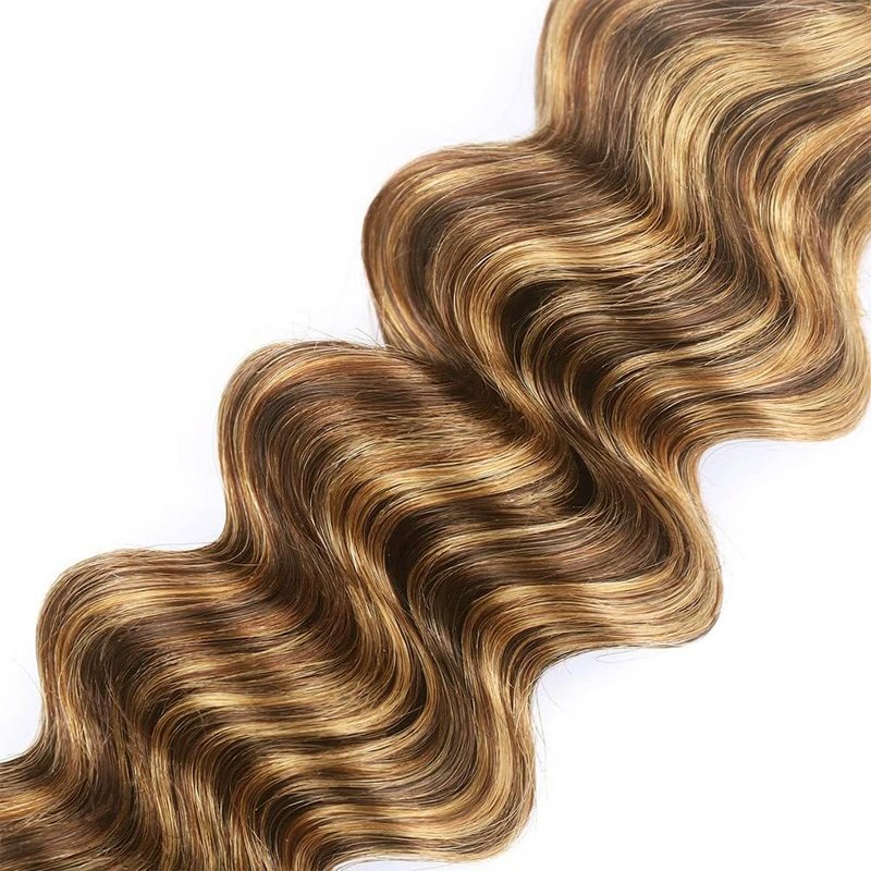 Human Hair Bundles 33/613 Blonde Human Hair Extensions Straight Bundle 26 28 30 Inch