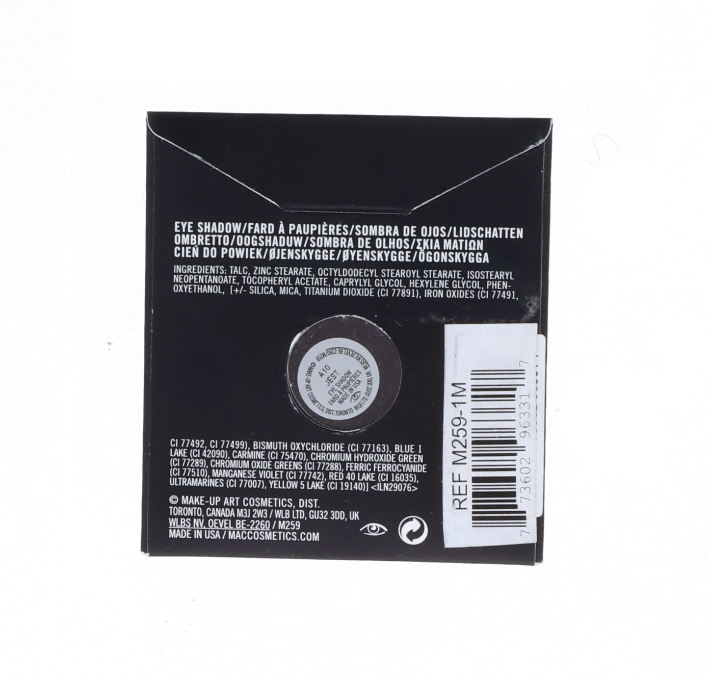 MAC Eye Shadow Pro Palette Refill Pan Jest