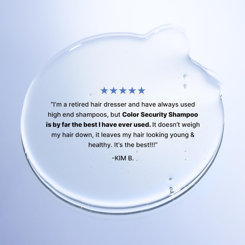 COLOR WOW Color Security Shampoo, 32 fl oz – Sulfate Free & Residue-Free Formula, Healthy Looking Hair & Scalp, Paraben Free Salon Quality