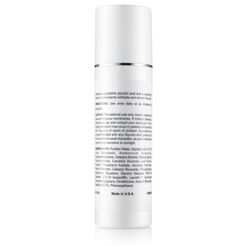 Glycolic Acid Cream 20% AHA Facial Cream, Vitamin Complex – Acne Cream, q10 Anti Aging wrinkle cream, KP - Keratosis pilaris / Fine Line Cream - Day and Night Cream - Oil Free - Renew & Nourish 1.9 oz