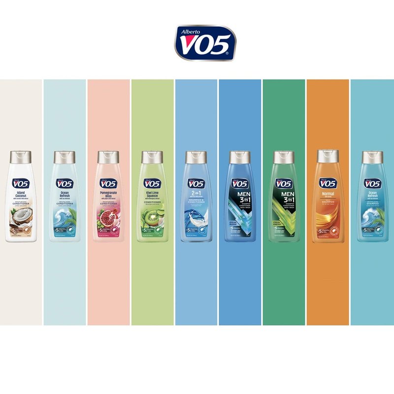 VO5 Moisturizing Shampoo - 12.5 Fl Oz - Pomegranate Bliss - Grape Seed Extract Leaves Hair Looking Vibrant and Beautiful