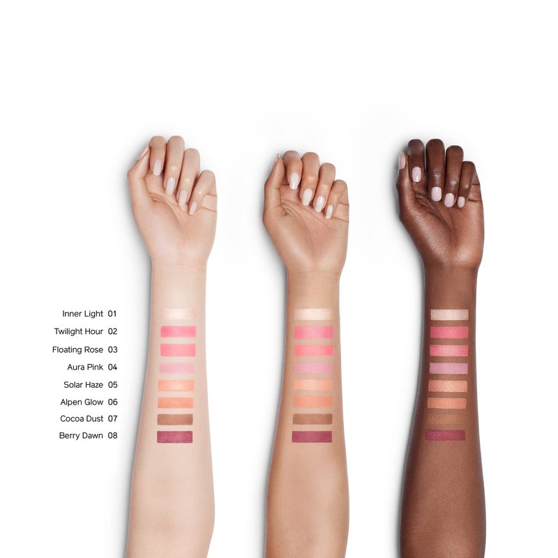 Shiseido InnerGlow Cheek Makeup: Blush and Highlighter, Berry Dawn 08 - Enhances, Highlights & Contours with Airy, Weightless Finish - 8-Hour Wear