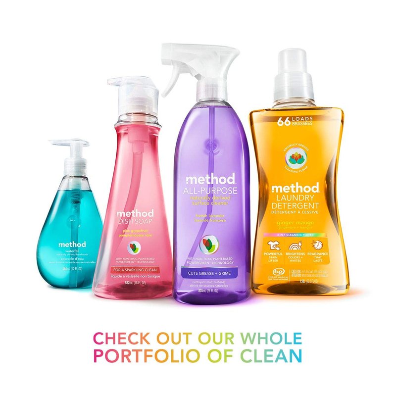 Method Body Wash, Pure Peace, 18 oz, 2 Pack, Packaging May Vary