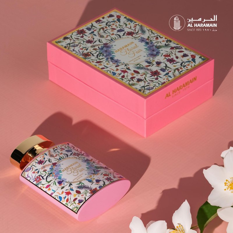 Al Haramain Floral Fair Extrait de Parfum Spray for Women, 3.4 Ounce