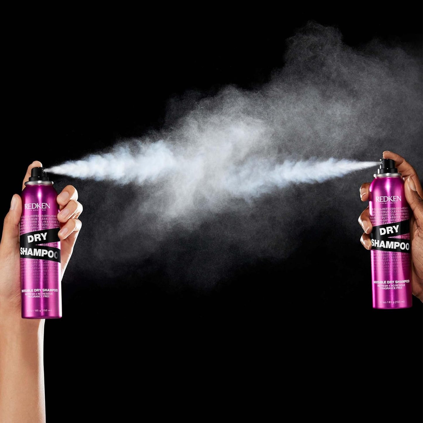 Redken Invisible Dry Shampoo - Lightweight, Residue-Free Formula for All Hair Types | Fragrance-Free