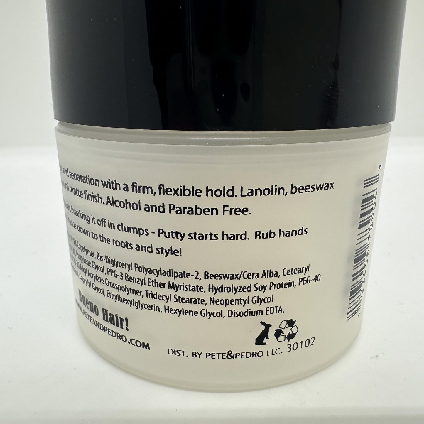 Pete & Pedro Natural Sea Salt Spray 8 oz. & Hair Putty 2 oz. Combo - Adds Instant Volume, Texture, & Thickness | High Hold, Matte Finish Hair Clay for Easy Men’s Hairstyling