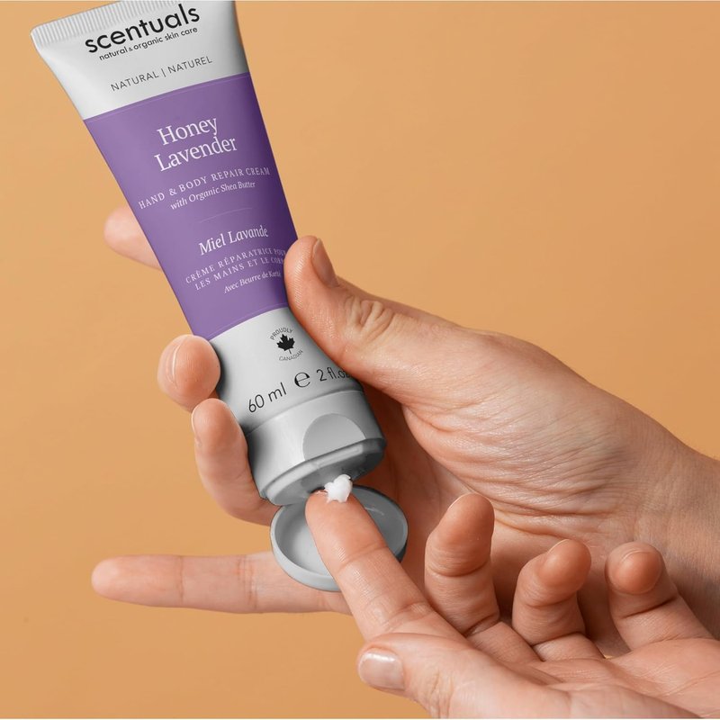 Hand Cream Set - Moisturizing Shea Butter & Cocoa Butter | 3 Scents: Lemon Verbena, Honey Lavender, Vanilla Sandalwood - 60 ml