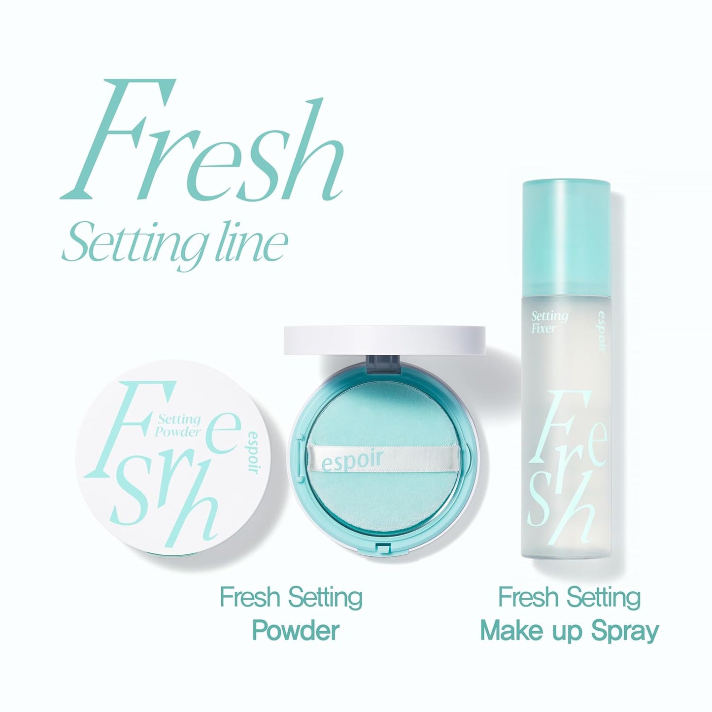 Makeup Fixing Spray - Hyaluronic Acid for Long-Lasting, Lightweight Finish | Vegan & Moisturizing, 3.38 Fl Oz