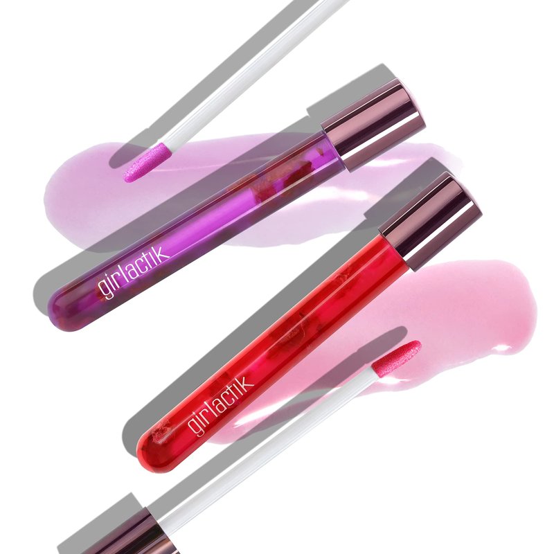 Girlactik Rose Oil Tinte Petal Gloss, 0.17 OZ (LaRose)