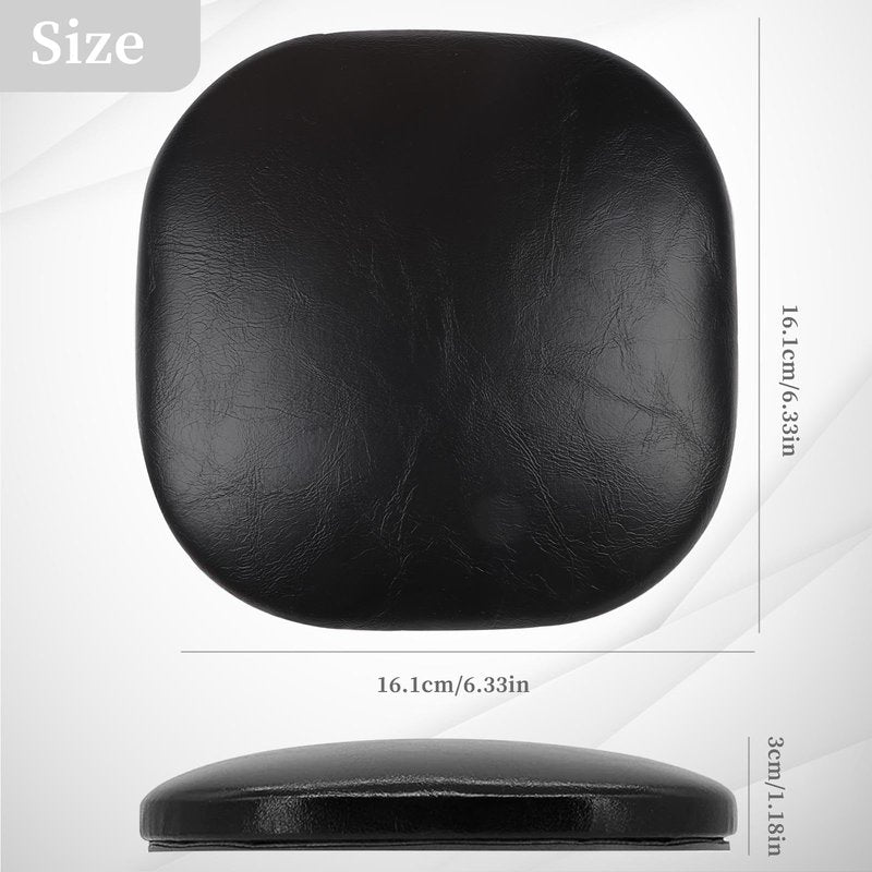 Nail Arm Rest for Elbow, Microfiber Leather Elbow Pad Cushion, Elbow Hand Rest for Nails with Non-Slip Base for Nail Tech Manicure and Office (Black)