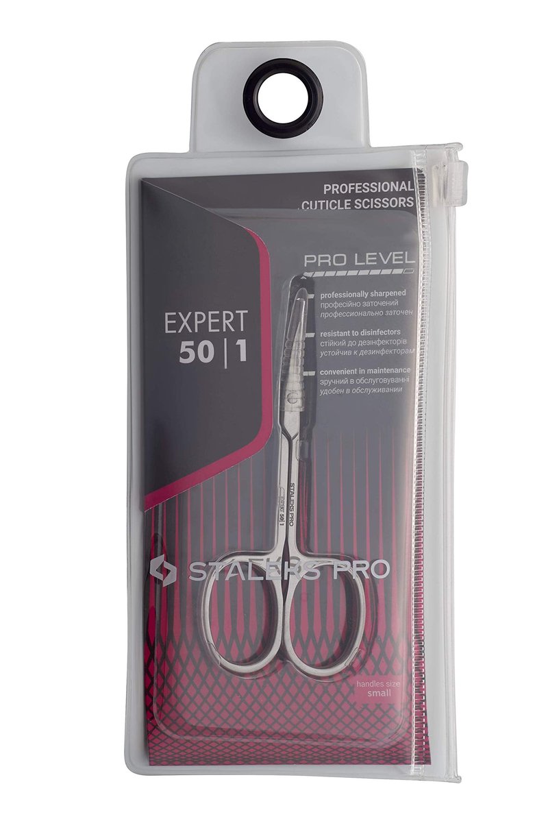 STALEKS PRO Expert 50 cuticle scissors, manicure tool SE-50-1
