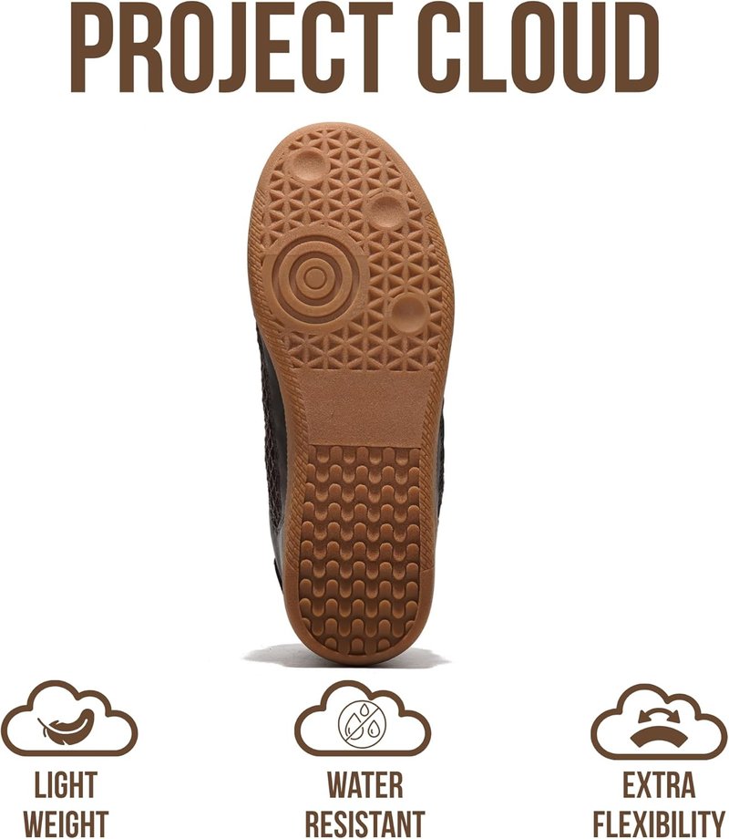 Project Cloud Women's Sneakers - Stylish & Comfortable Fashion Shoes with Memory Foam | Lightweight Non-Slip Design
