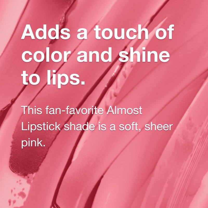 Clinique Almost Lipstick Tinted Lip Balm in Pink Honey | Sheer + Lightweight Moisturizing Lipstick
