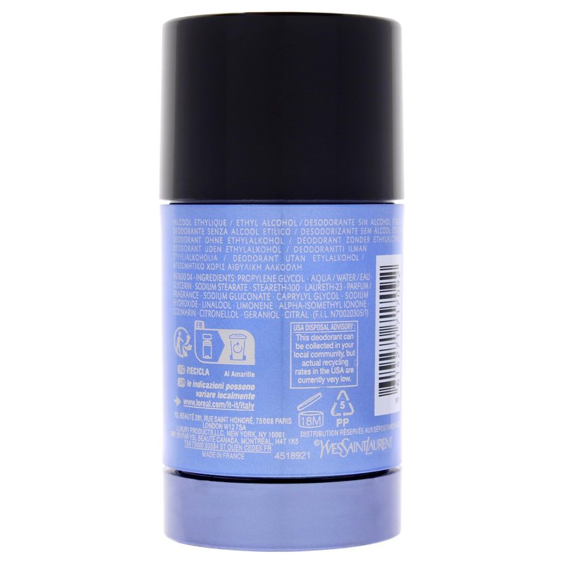 Y by Yves Saint Laurent for Men - 2.6 oz Deodorant Stick