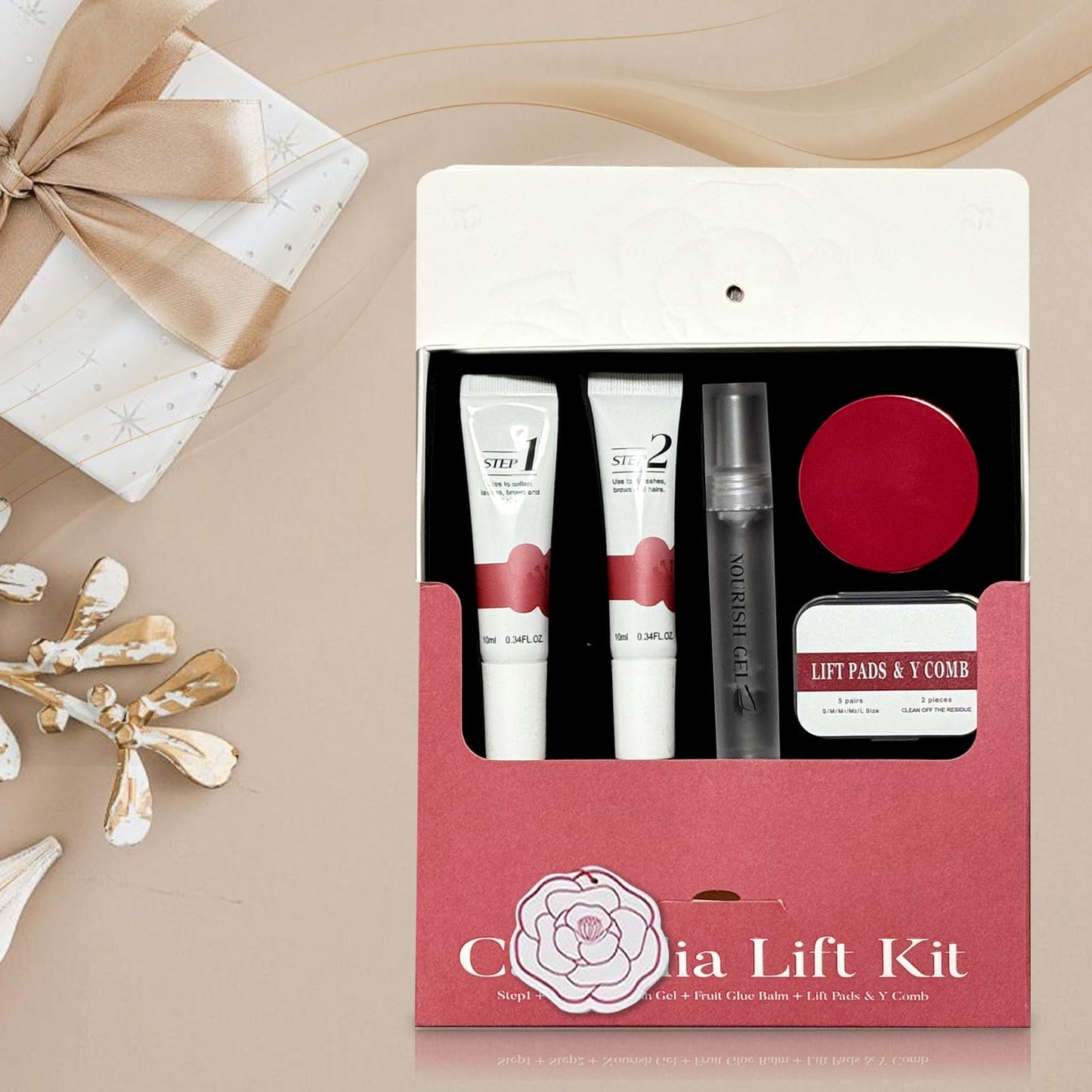 Lash Lift Kit, 2026 Upgraded Eyelash Perm Kit with Lasting Curling, Perming, Lifting & Natural Look, Semi-Permanent Salon Grade DIY Curling Perming Wave, Easy for Beginner & Professional