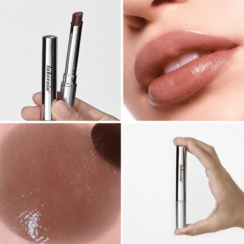 SHEEYOON Honey Lipstick Tinted Lip balm, Hydrating Nourishing Sheer Formula Lipstick, Natural Glossy Finish (1 PC BLACK)