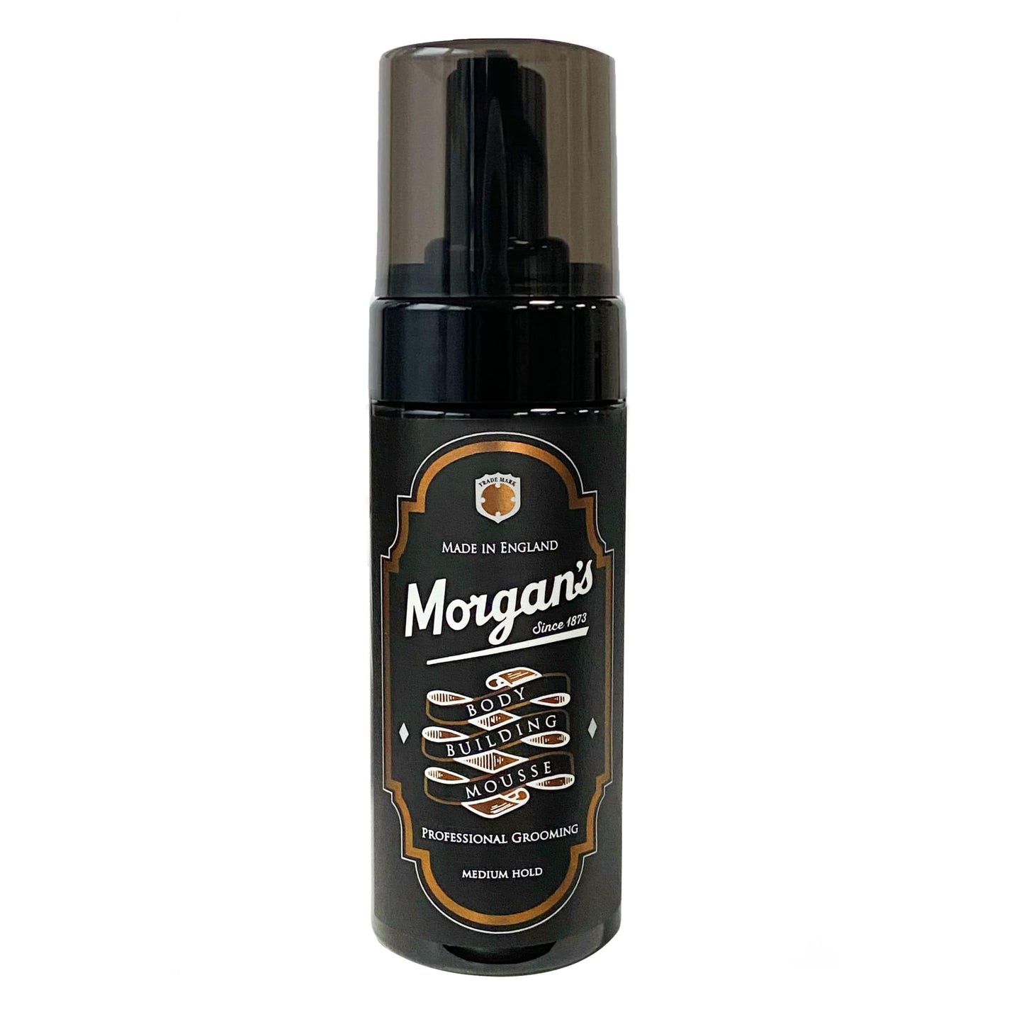 Morgan's Pomade Body Building Mousse, Medium Hold Hair Styling Mousse, Adds Volume and Texture, Suitable for Wavy and Curly Hair 5.2 Fl Oz