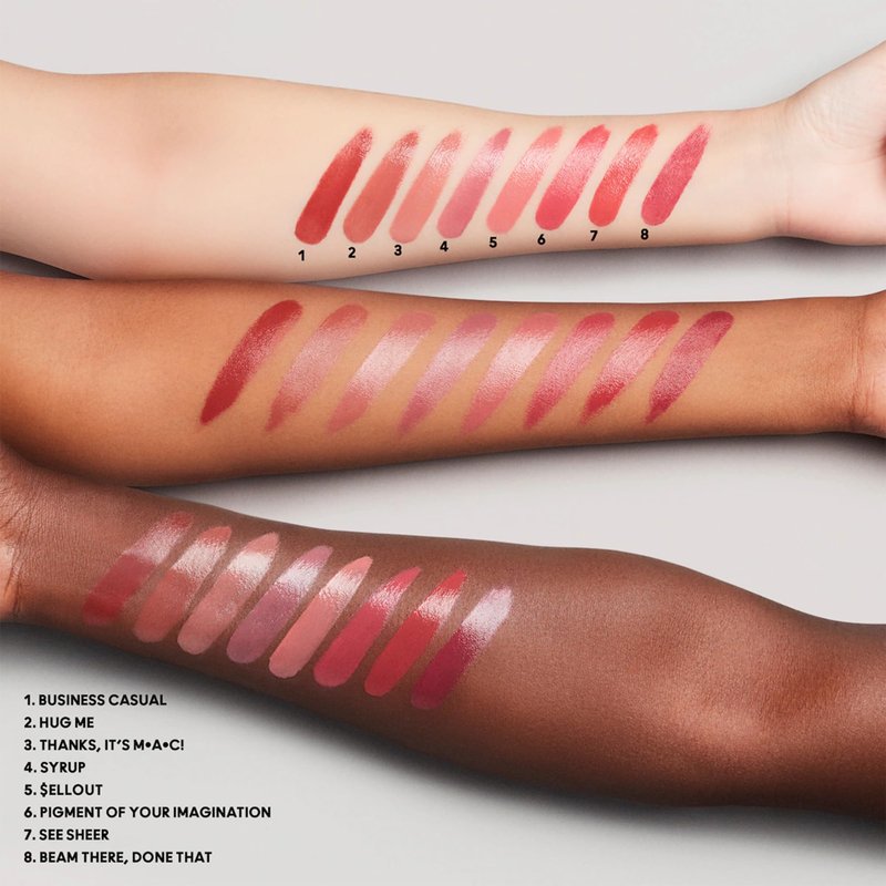 Mac Lustre Lipstick Hug Me