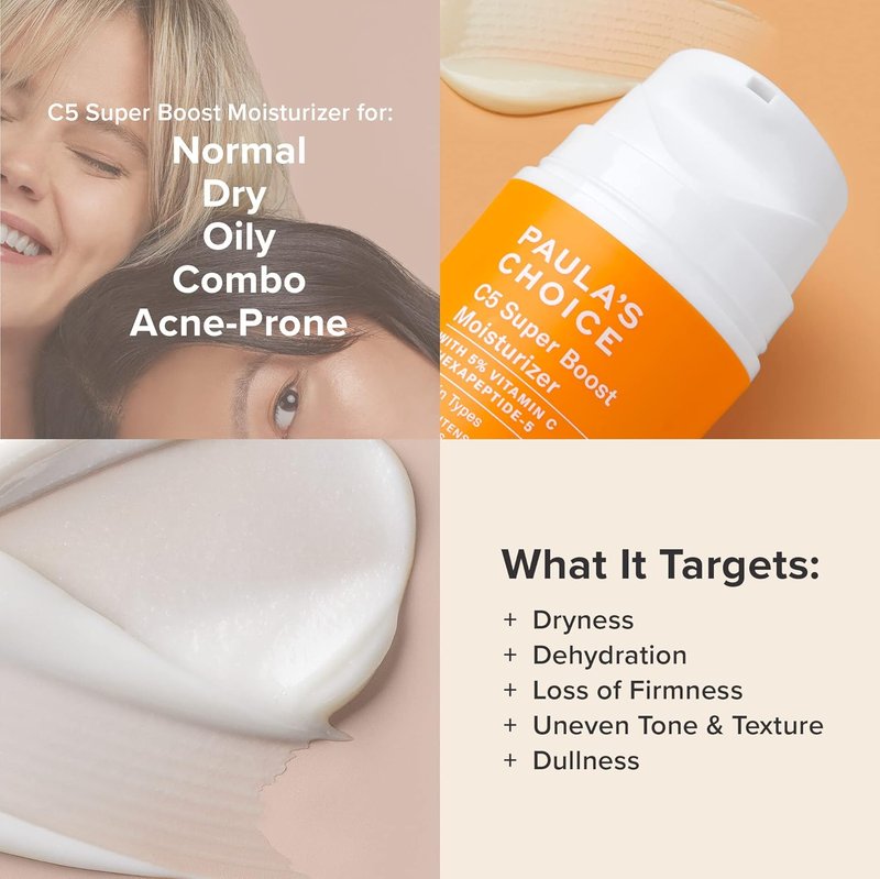 Paula's Choice Retinol Treatment & Vitamin C Moisturizer Set - Anti-Aging for Dark Spots & Deep Wrinkles | Fragrance-Free
