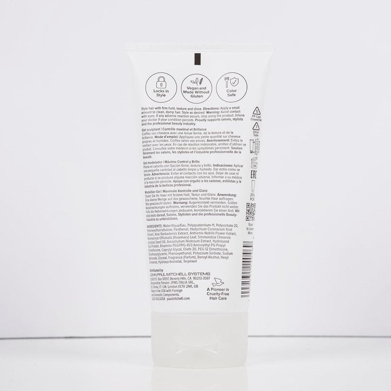 Paul Mitchell Super Clean Sculpting Gel - Firm Hold Hair Gel for All Hair Types | High Shine Finish