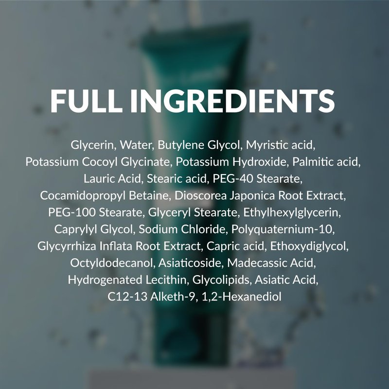 THELEEDS LicoTeca Real Fresh Cream Cleansing Foam 120ml(4.05 fl. oz.) | Gentle Amino Acid Facial Cleanser for Sensitive Skin, Deep Cleansing&Makeup Removal, Hydrating, Vegan Korean Skincare Face Wash