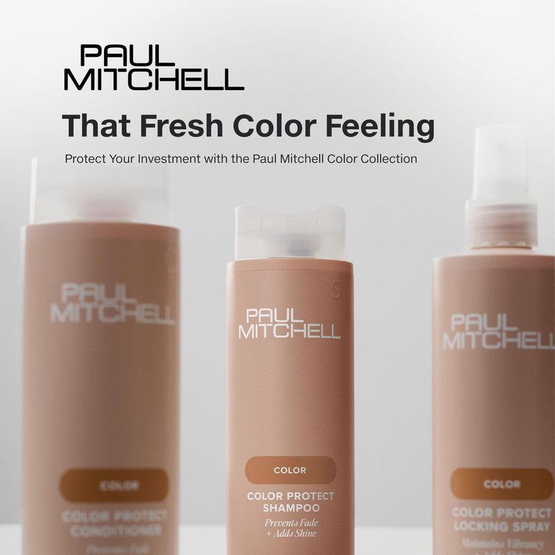 Paul Mitchell Color Protect Shampoo, Prevents Fade + Adds Shine, For Color-Treated Hair, 16.9 fl oz