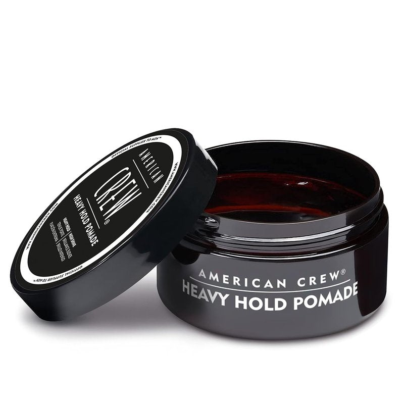 American Crew Men's Hair Pomade - Heavy Hold & High Shine Styling Gel | 3 oz