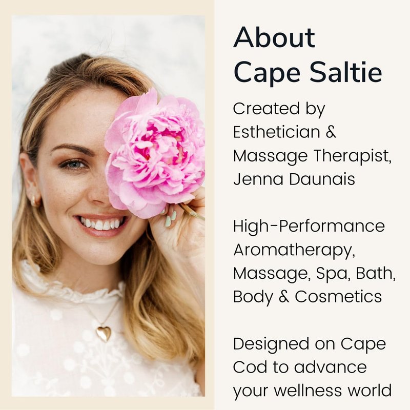 Cape Saltie · Massage Beauty Aluminum-Free, Natural Deodorant Nirvana in "Rainbow Tea" — Gummy Fruit Scent (2.54 oz) | Deodorant for Women | Solid Skincare Stick | Gifts for Women