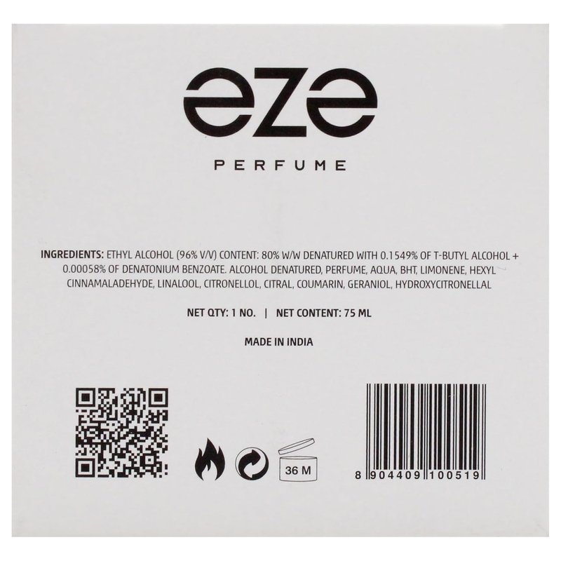 Eze Vibe Women's Eau de Parfum - 2.5 oz Long-Lasting Fragrance Spray