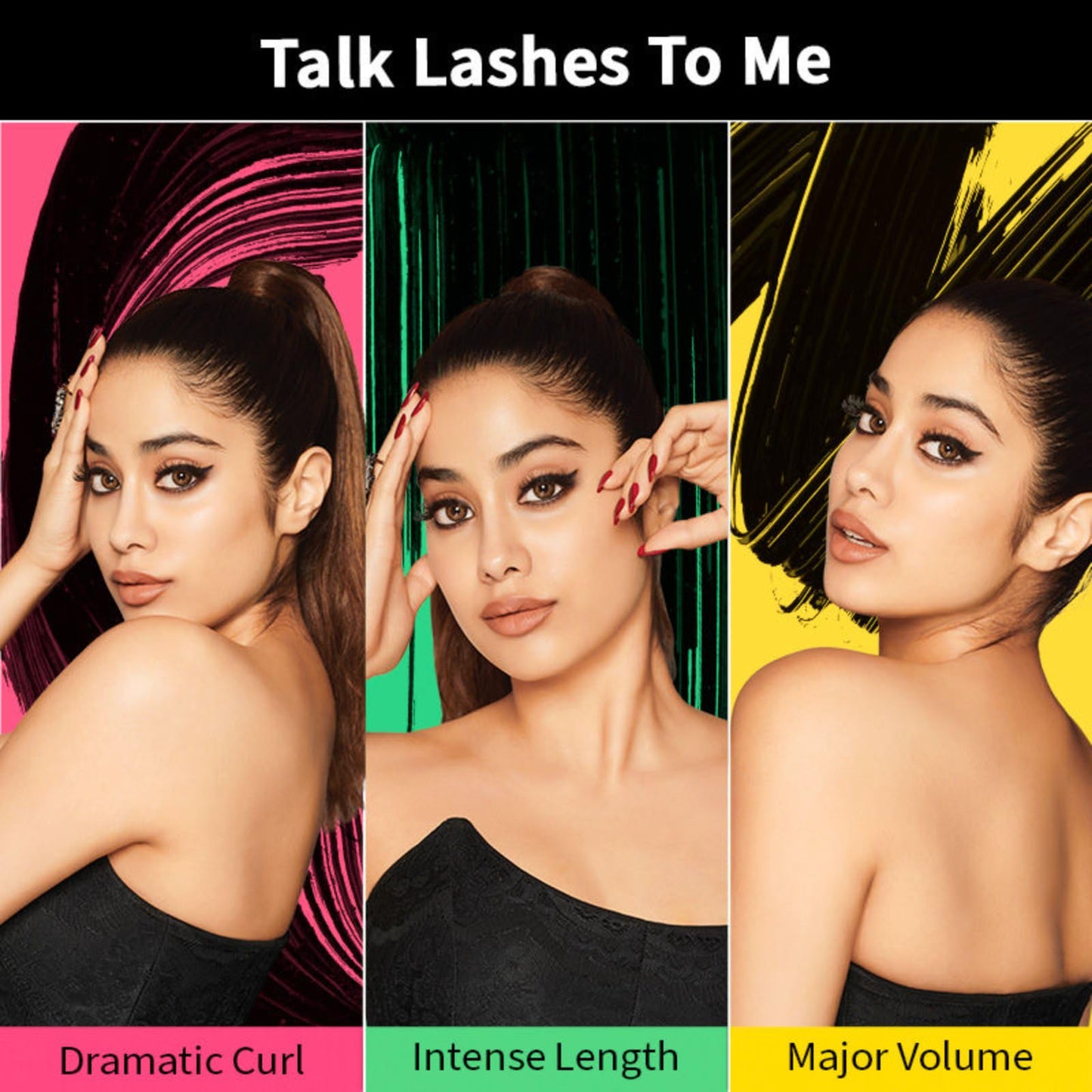 Nykaa Cosmetics Lash Talk Super Sizer Volumizing Mascara, 0.28 oz - Waterproof, Smudge-Proof, No Clumping - Wand Coats Lashes from Root to Tip, Vegan
