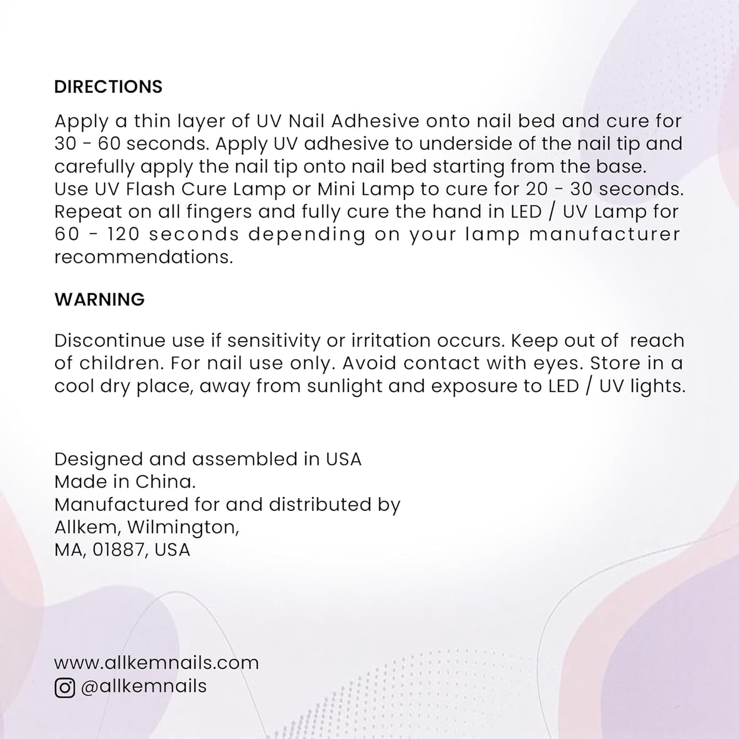 Soft Gel Nail Tips & UV Glue Gel Set - 240 Pcs Short Stiletto & Medium Square Extensions with Portable UV Light