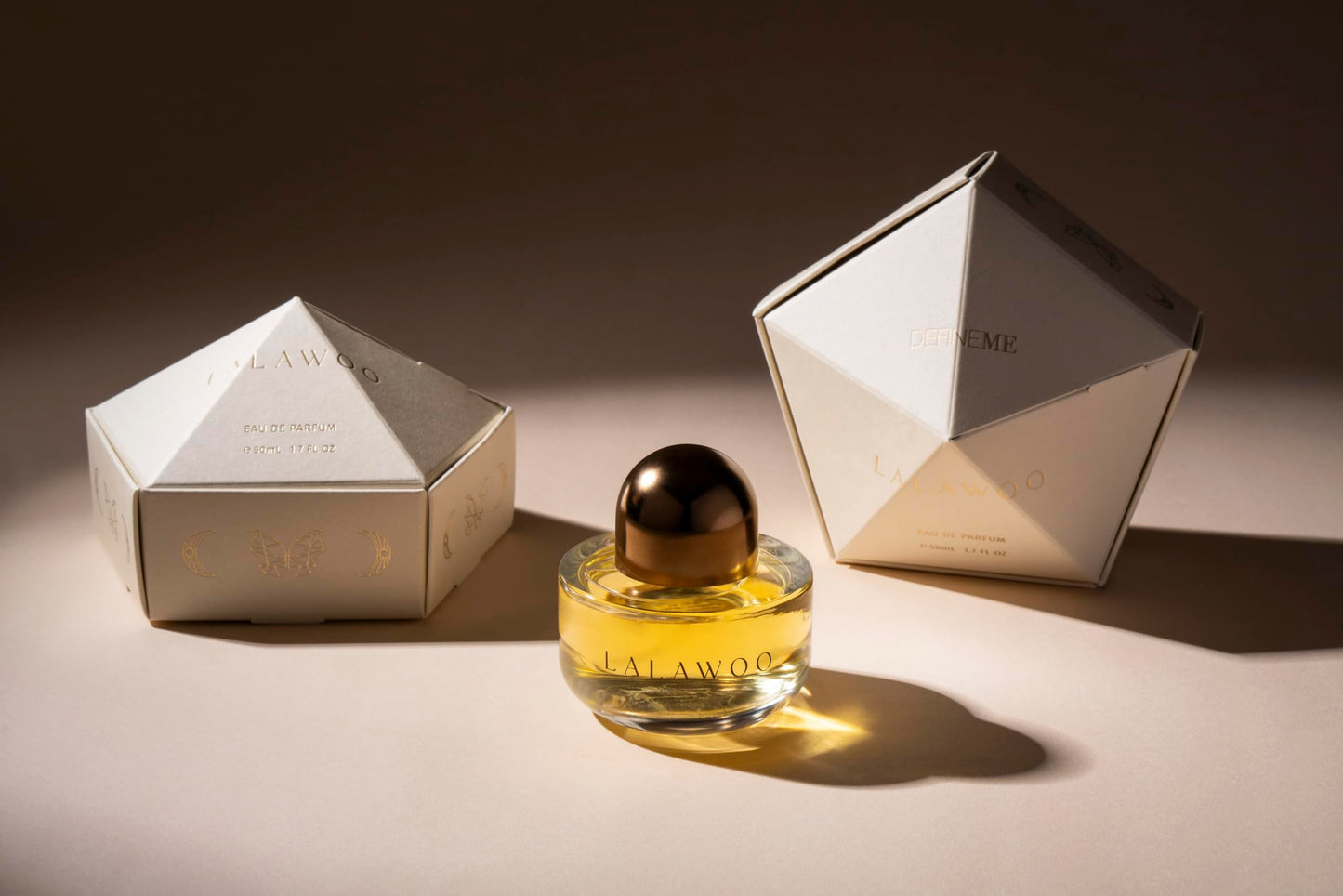 DefineMe Lalawoo Perfume, 1.7 fl oz, Gourmand Fragrance with Pistachio, Vanilla & Caramel Notes, Perfumes for Women