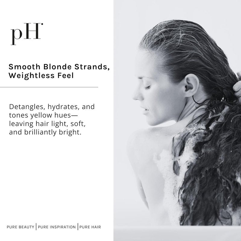 Ice Blonde Leave-In Detangler - Anti-Yellow Conditioner for Dry, Damaged Hair - 250ml | Smoother, Softer Blonde Hair