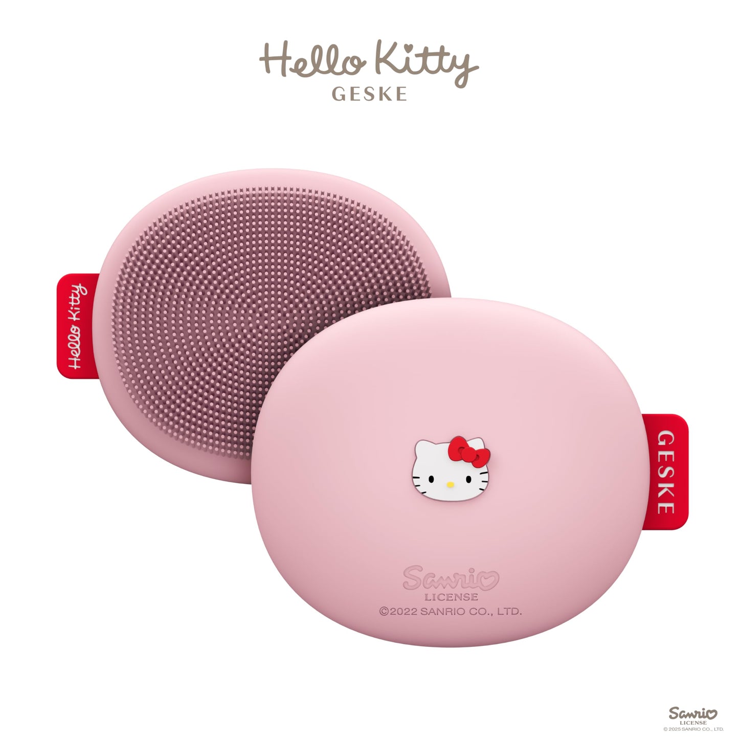 GESKE x Hello Kitty SmartAppGuided Facial Cleansing Brush | 3 in 1 | Gentle Cleansing