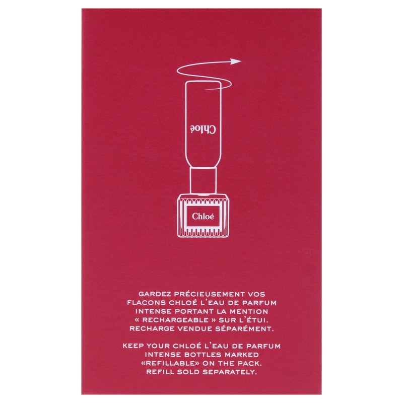 LEau De Parfum Intense by Chloe for Women - 3.3 oz EDP Spray (Refillable)