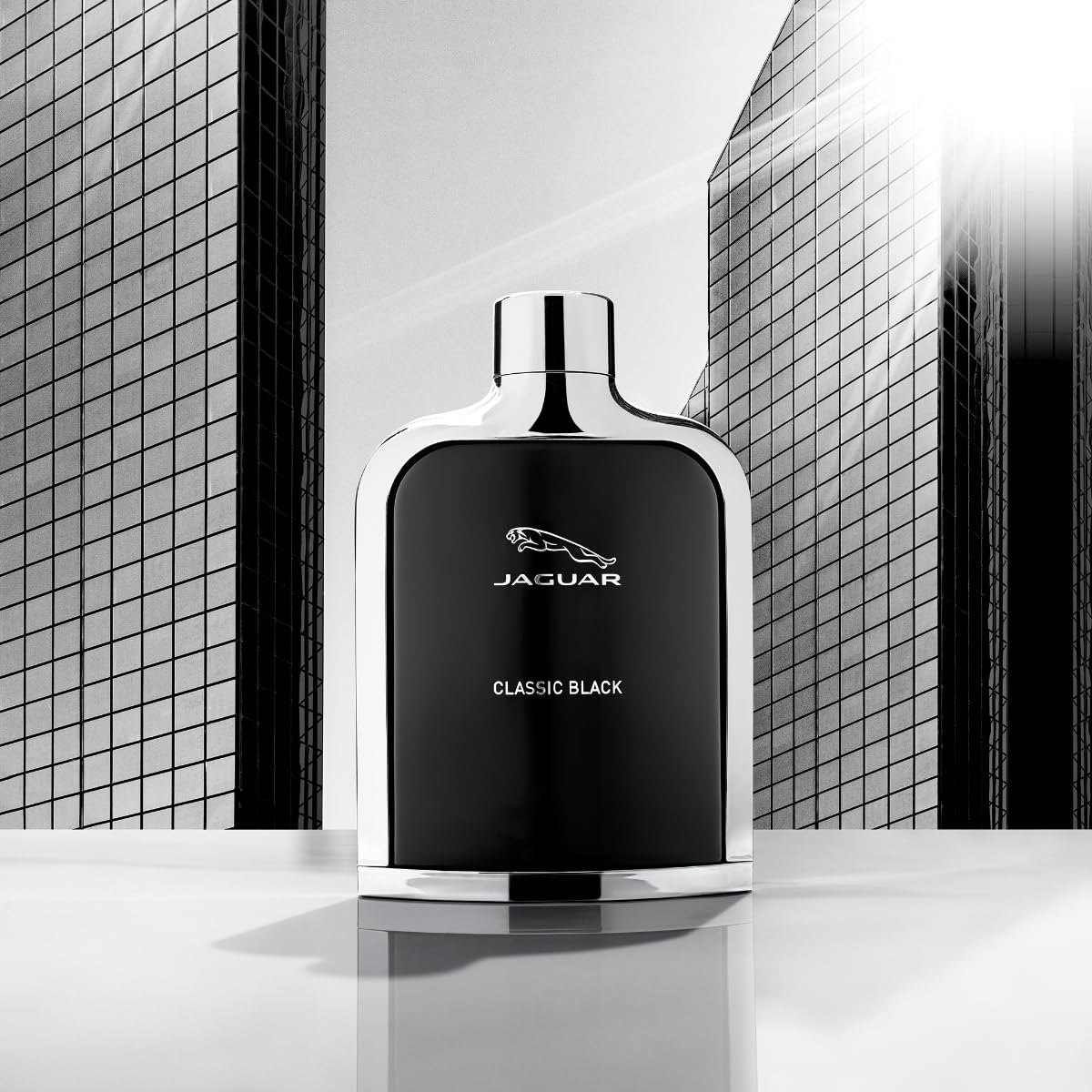 Jaguar Eau de Toilette Spray for Men, Black, 3.4 Ounce