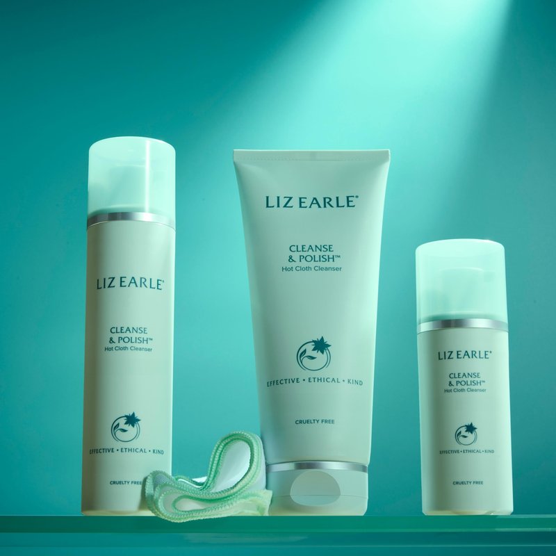 Liz Earle Pure Muslin Cloths (2 Quantity) for Cleanse & Polish Hot Cloth Cleanser