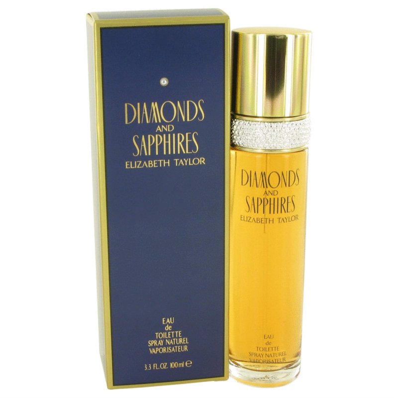 Elizabeth Taylor Diamond and Sapphires Eau De Toilette Spray for Women, 1.7 ounce