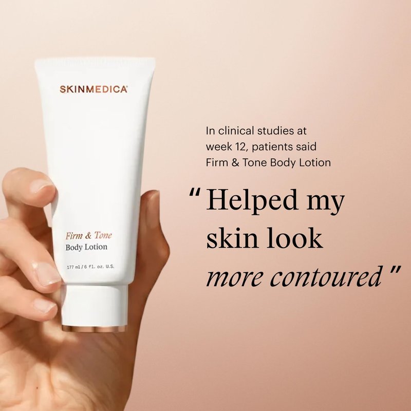 SkinMedica Firm & Tone Lotion for Body - Ideal Body Lotion to Address Visible Signs of Dry or Aging Skin for a Firm, Youthful and Toned Look, 6 Fl Oz
