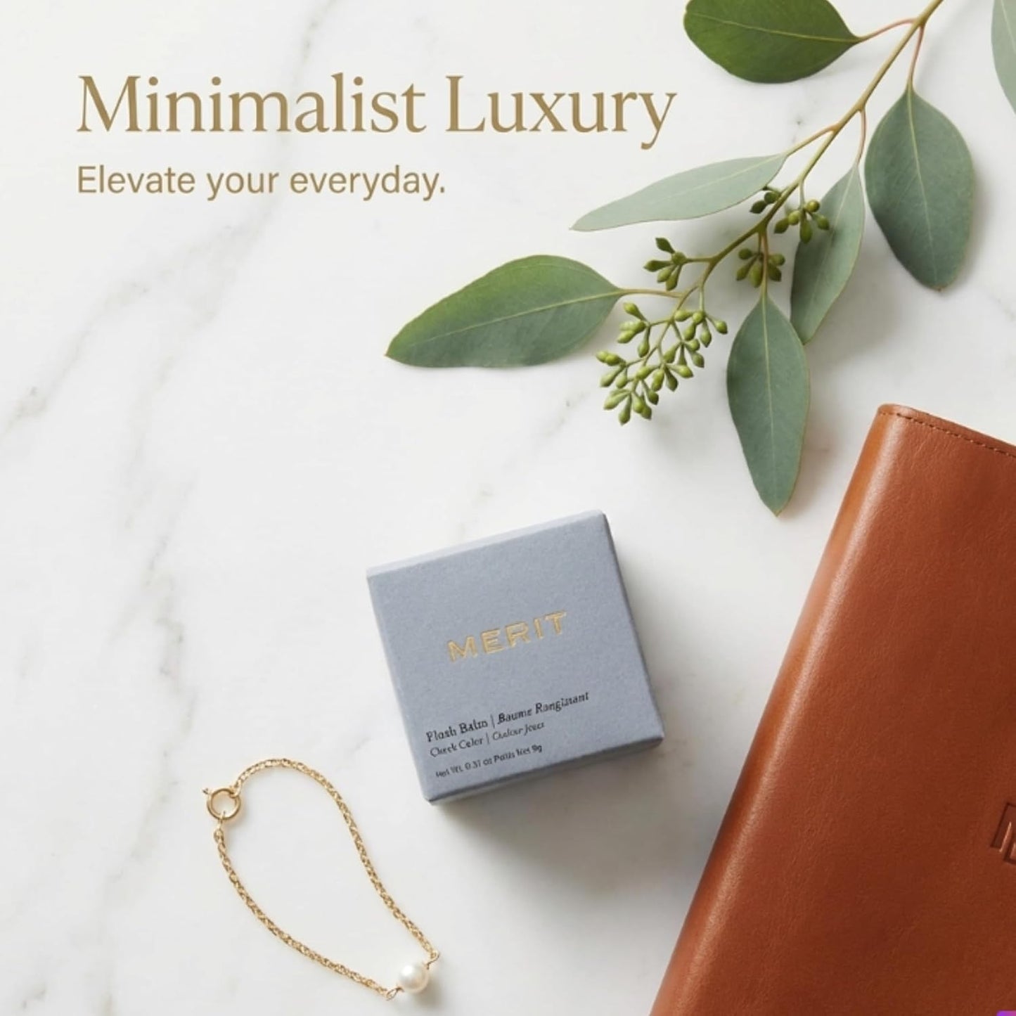 MERIT Cream Blush - Soft Berry Flush Balm for Natural Glow | 0.31 oz / 9 g