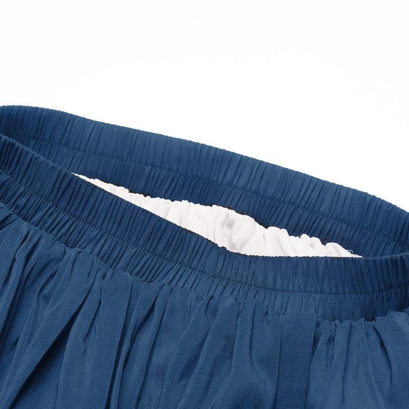 Mingyuezai Women's Renaissance Skirt Victorian Peasant Double-Layer Maxi Long Skirt(YMX2022019,2XL)