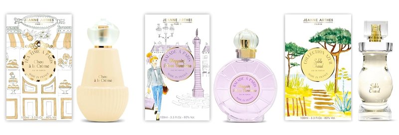 Jeanne Arthes French Way of Life Perfume for Women - Fruity Floral Musk & Patchouli | 3.3 Fl. Oz