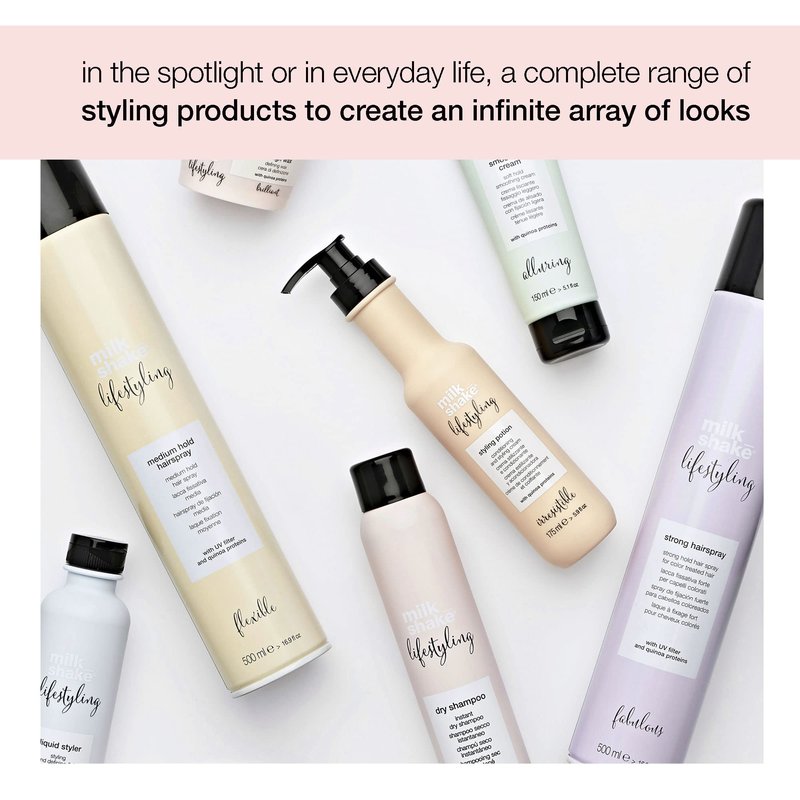 milk_shake Lifestyling Dry Shampoo - Instant Dry Shampoo for Women For Flat, Dry or Oily Hair - 4.7 Fl OZ