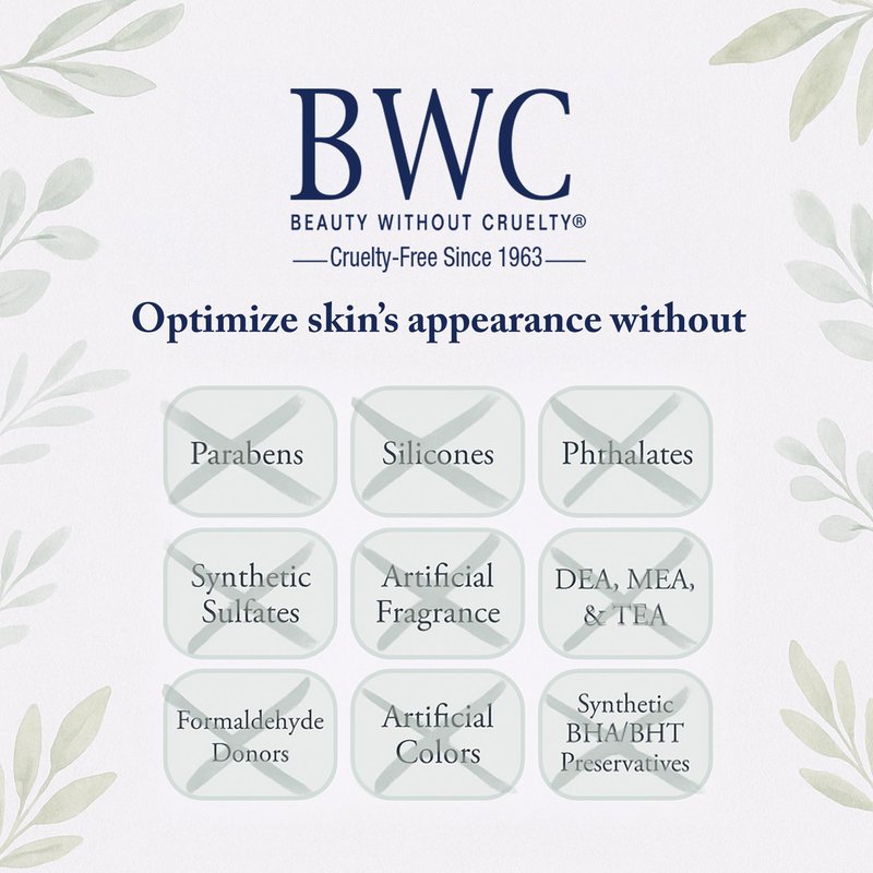 Beauty Without Cruelty Vitamin C Facial Cleanser with CoQ10 – Foaming Face Wash Infused with Essential Oils & Botanical Extracts + Cotton Round