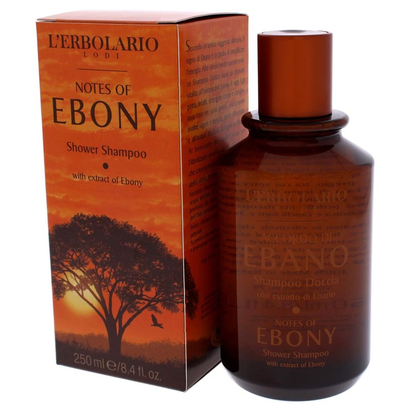 L'Erbolario Shower Shampoo - Moisturizing Body Wash & Clarifying Shampoo | Citrus & Woody Scent - 8.4 oz
