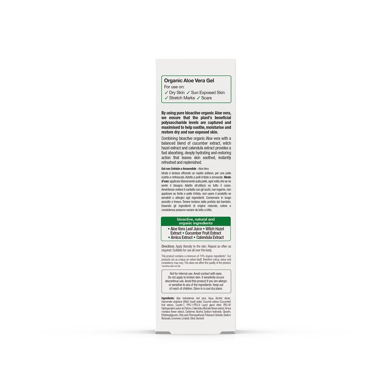 Dr Organic Aloe Vera Cucumber Gel 200ml